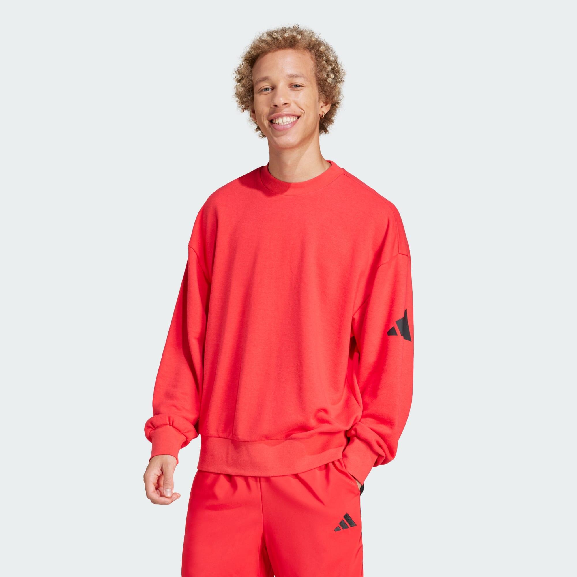 ADIDAS Essentials Loose Fit 3 Bar Logo Sweatshirt