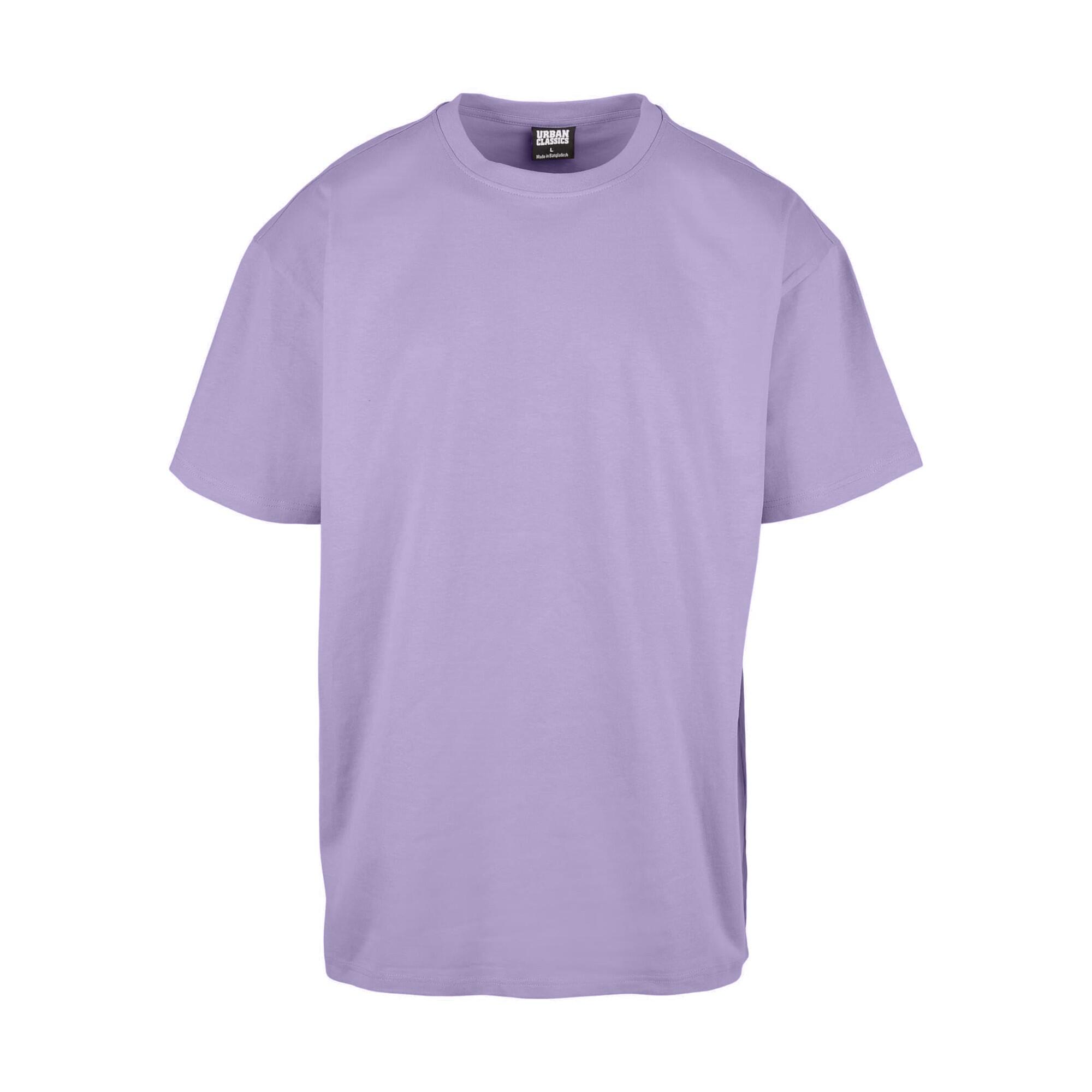 URBAN CLASSICS T-shirt de tamanho superior à dos hoHomem (Pacote de 2) Alfazema