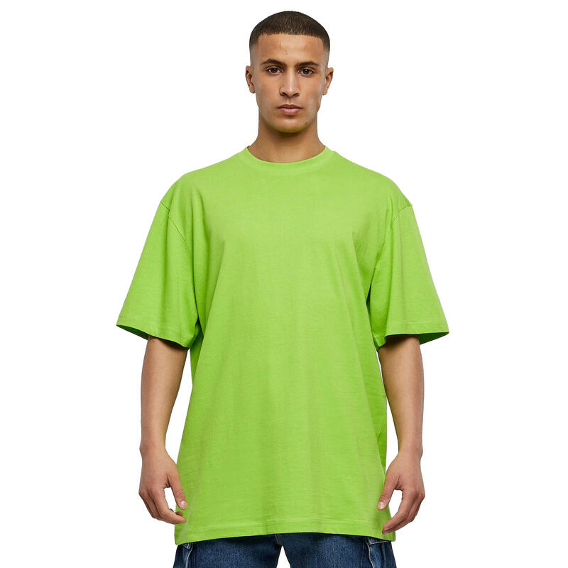 Heren Effen Tall Tshirt (Kalk groen)