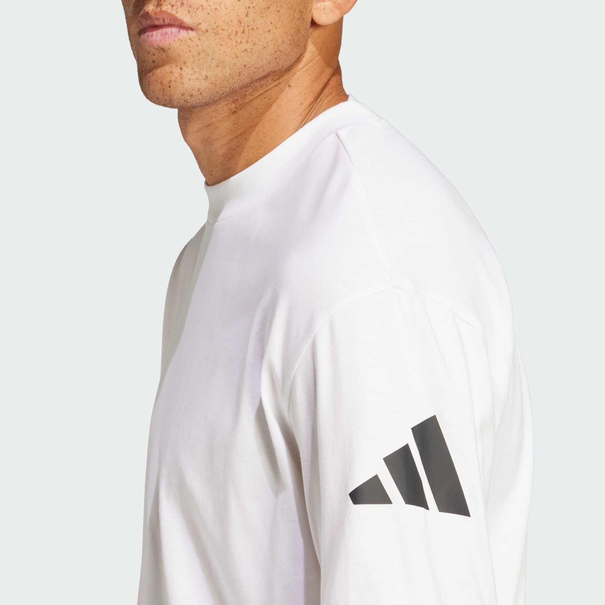 Essentials Loose Fit 3 Bar Logo T-Shirt 5/5
