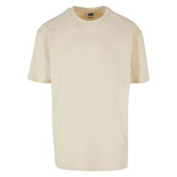 Heren Driehoek Insert Tshirt (Zand)