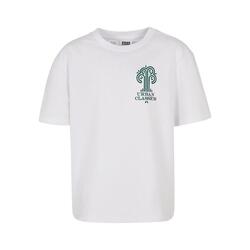 Jongens Boom Biologisch Logo TShirt (Wit)