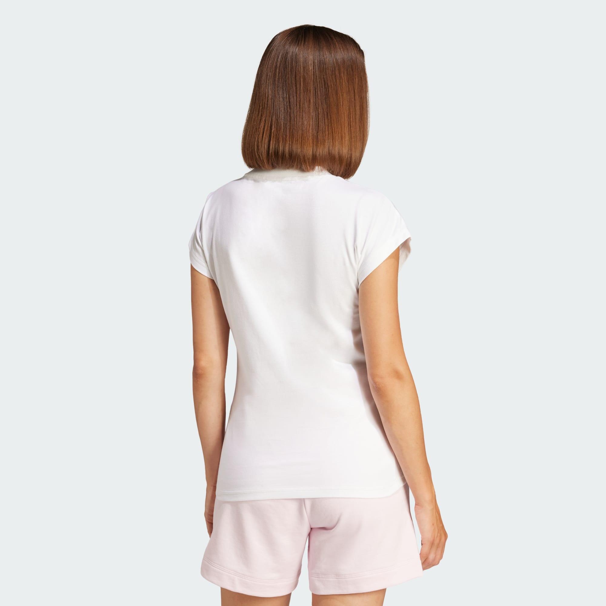 T-shirt Essentials Linear Cotton 3/5