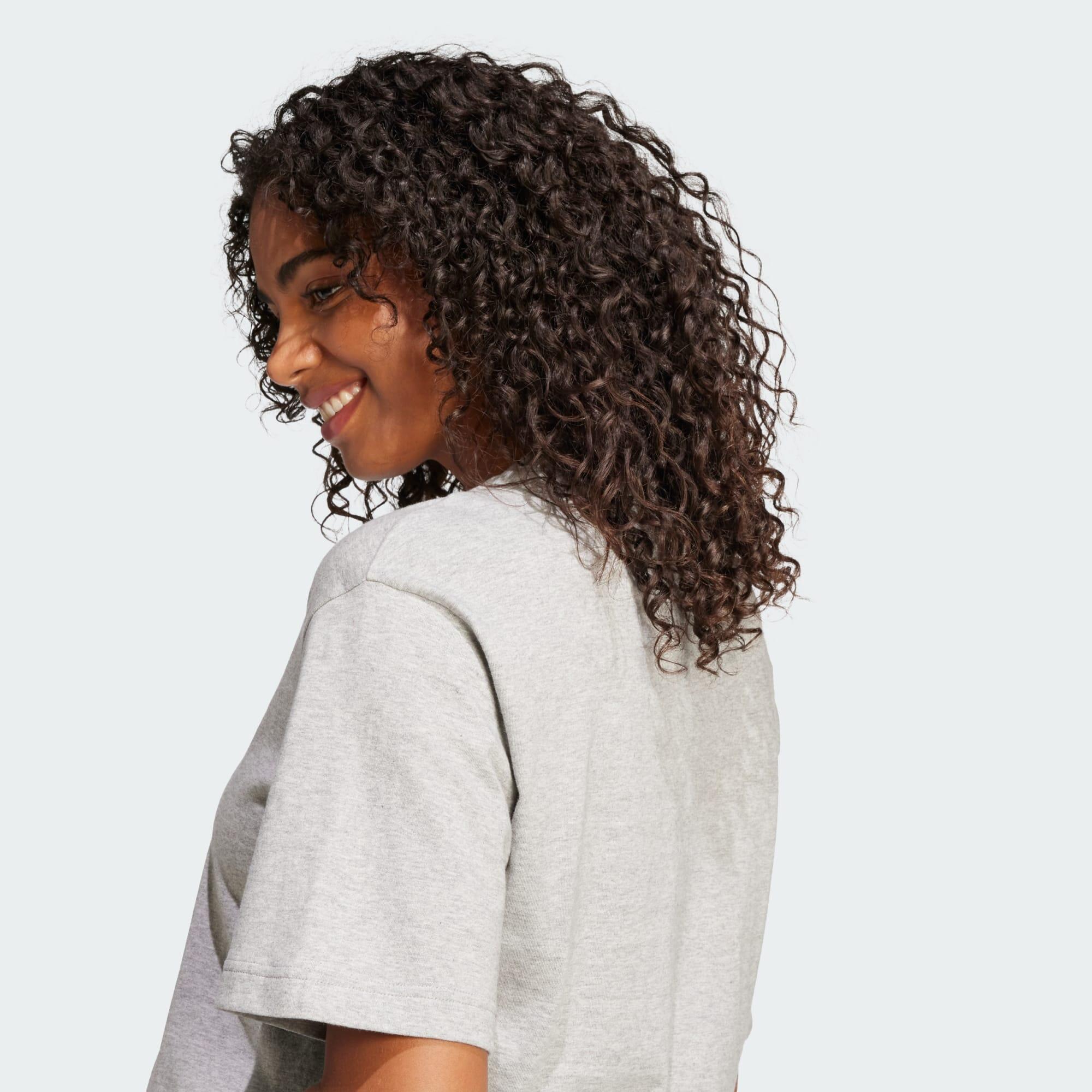 Essentials Big Logo Boyfriend Tee 4/7