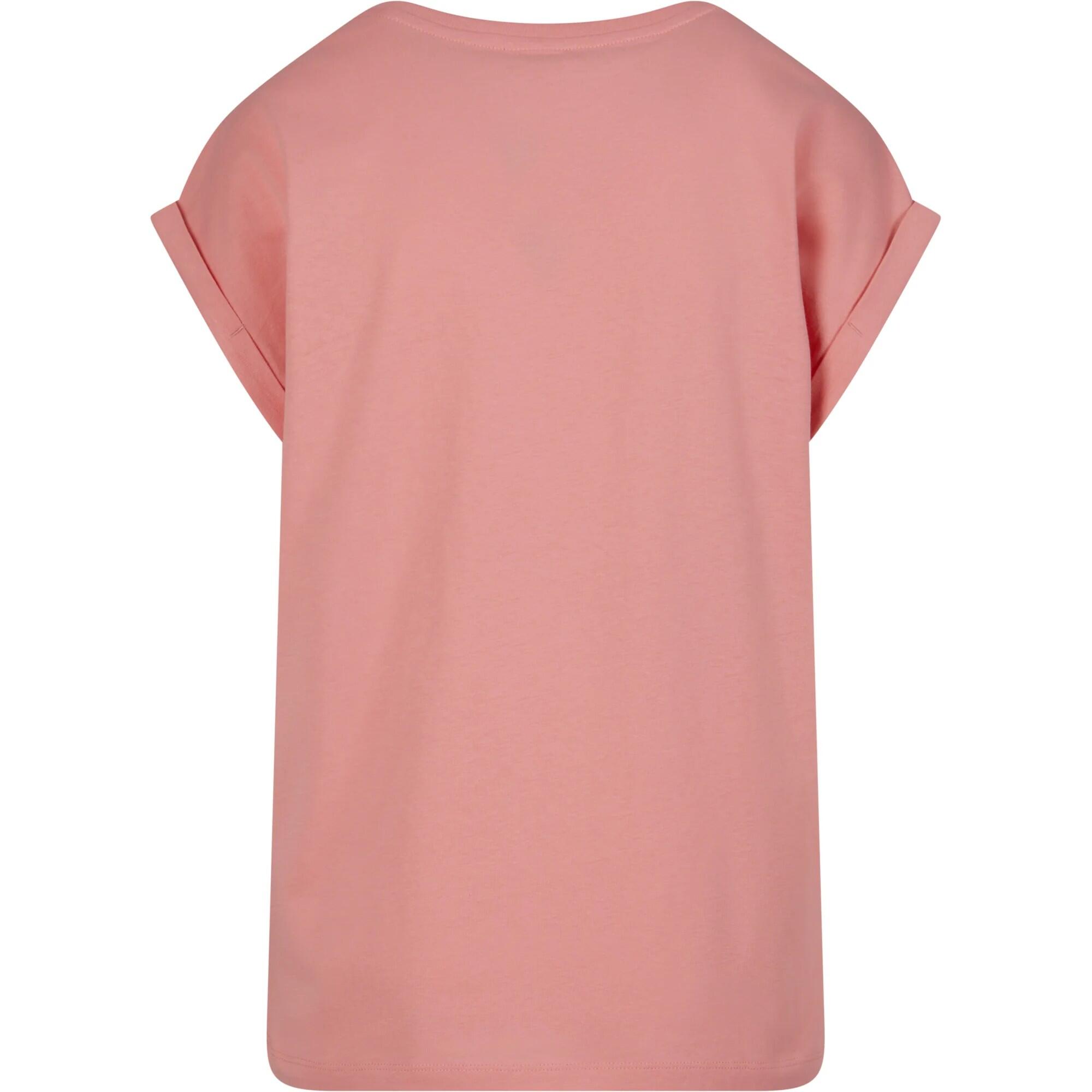 Maglietta Spalla Estendibile Donna Urban Classics Limonata Rosa 2/3