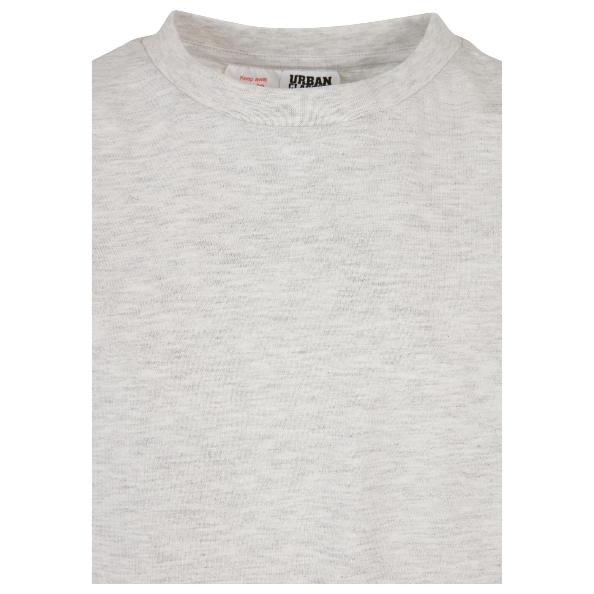 Maglietta Oversize Blocchi Di Colore Ragazzi Urban Classics Grigio Chiaro 3/3
