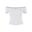 TOP Drumeții În Natură Urban Classics Off Shoulder Cu Nervuri Femei