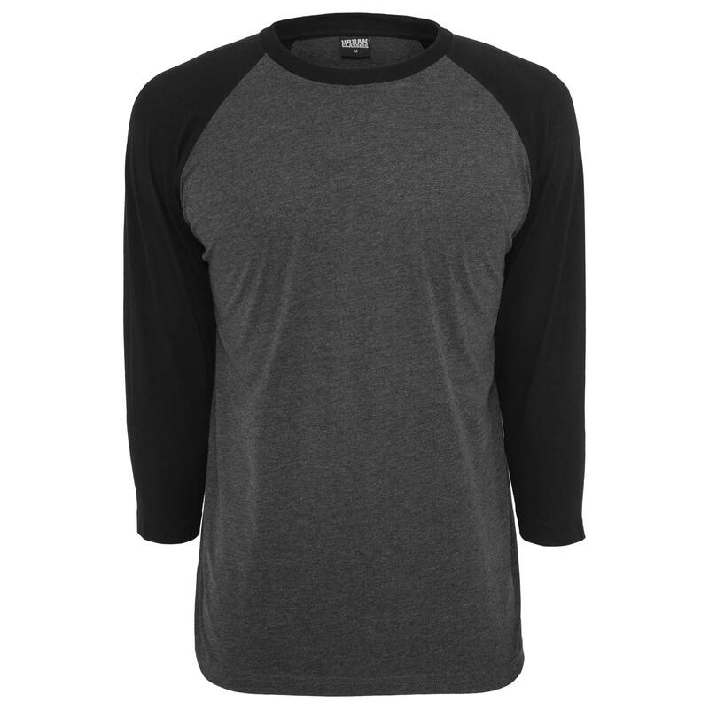 Tricou Pilates Urban Classics Raglan Contrast Bărbați