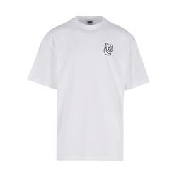 Heren Shiny Logo Tall Tshirt (Wit)