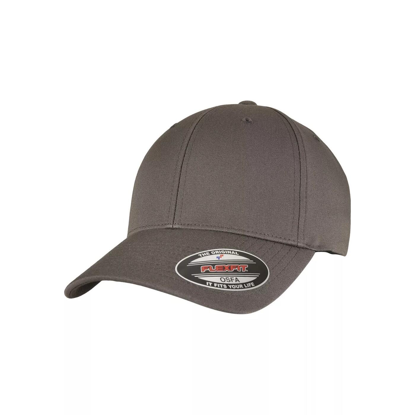 Cappellino Da Baseball Flexfit Alpha Shape Grigio Scuro 4/4