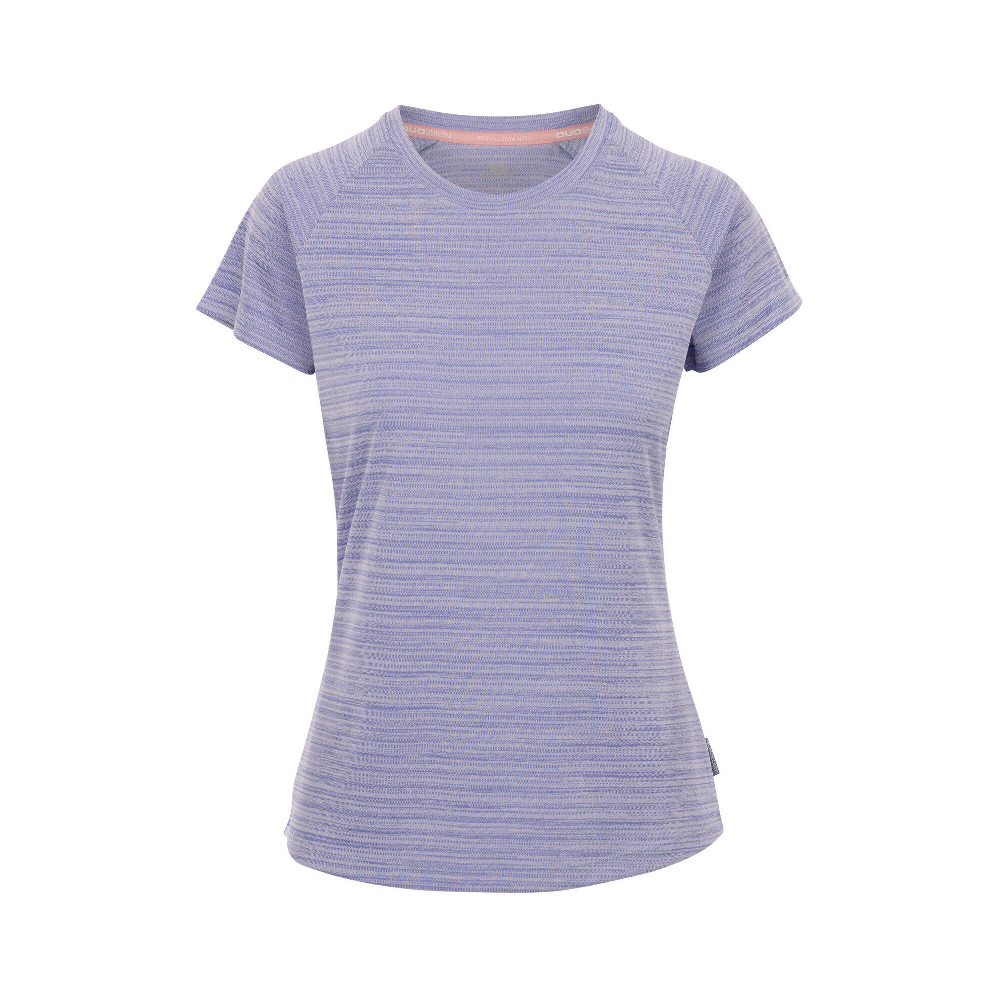 Trespass - Tshirt Sport Vickland Femme (bleu Ciel Chiné) - T-shirt Manches Courtes - Bleu|violet - 36 Xs - Decathlon