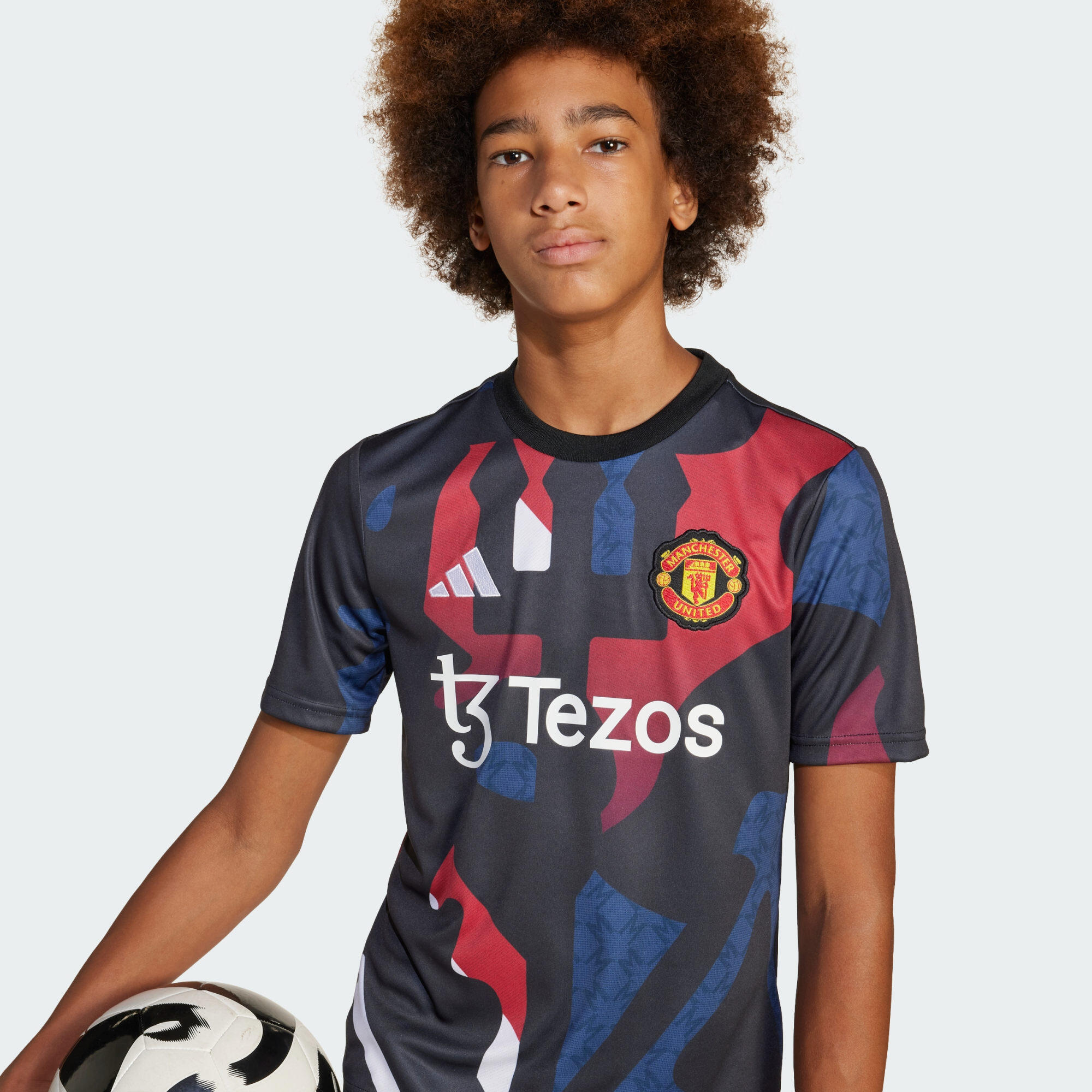 Manchester United 24/25 Pre-Match Jersey Kids 5/7