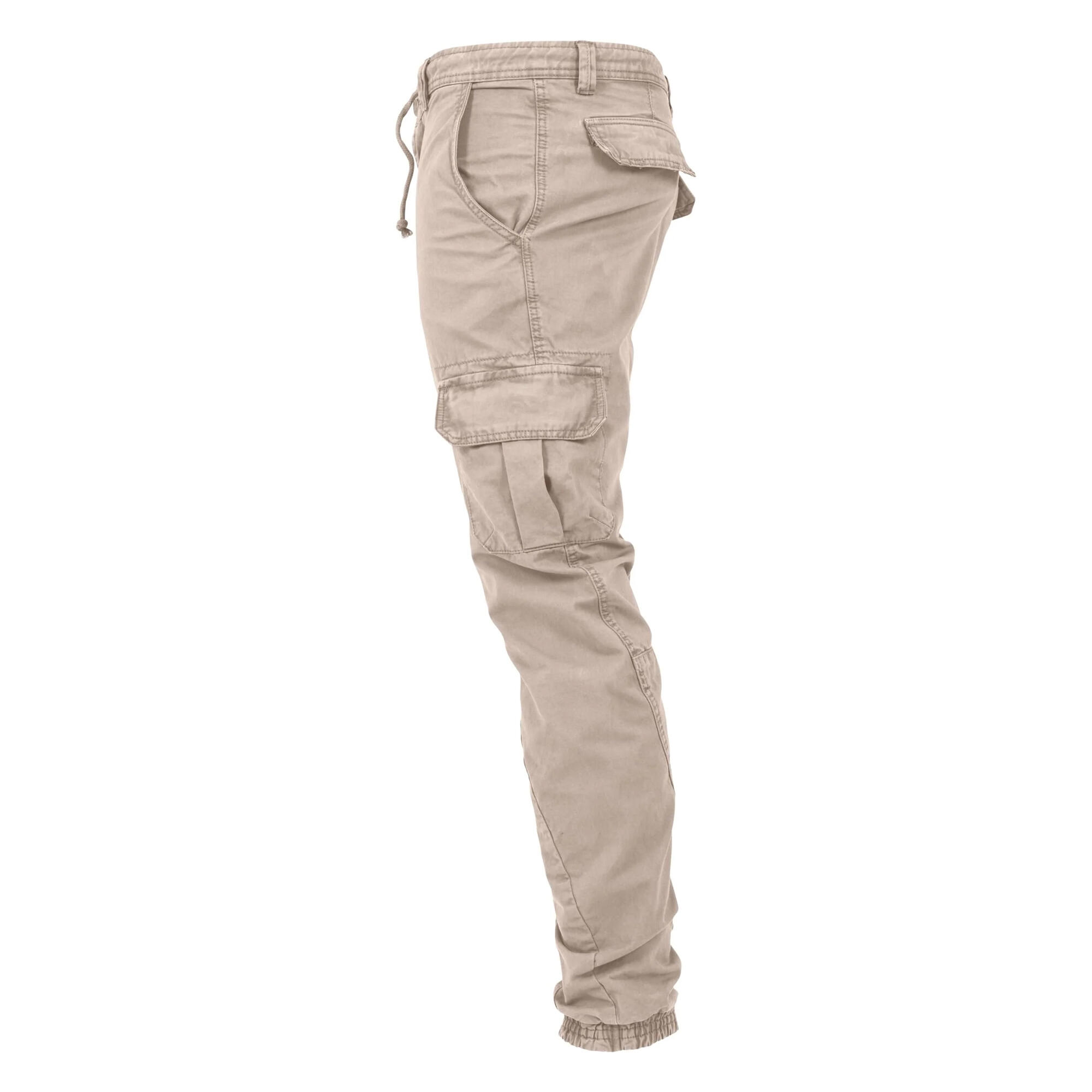 Pantaloni Cargo Semplice Uomo Urban Classics Sabbia 3/4
