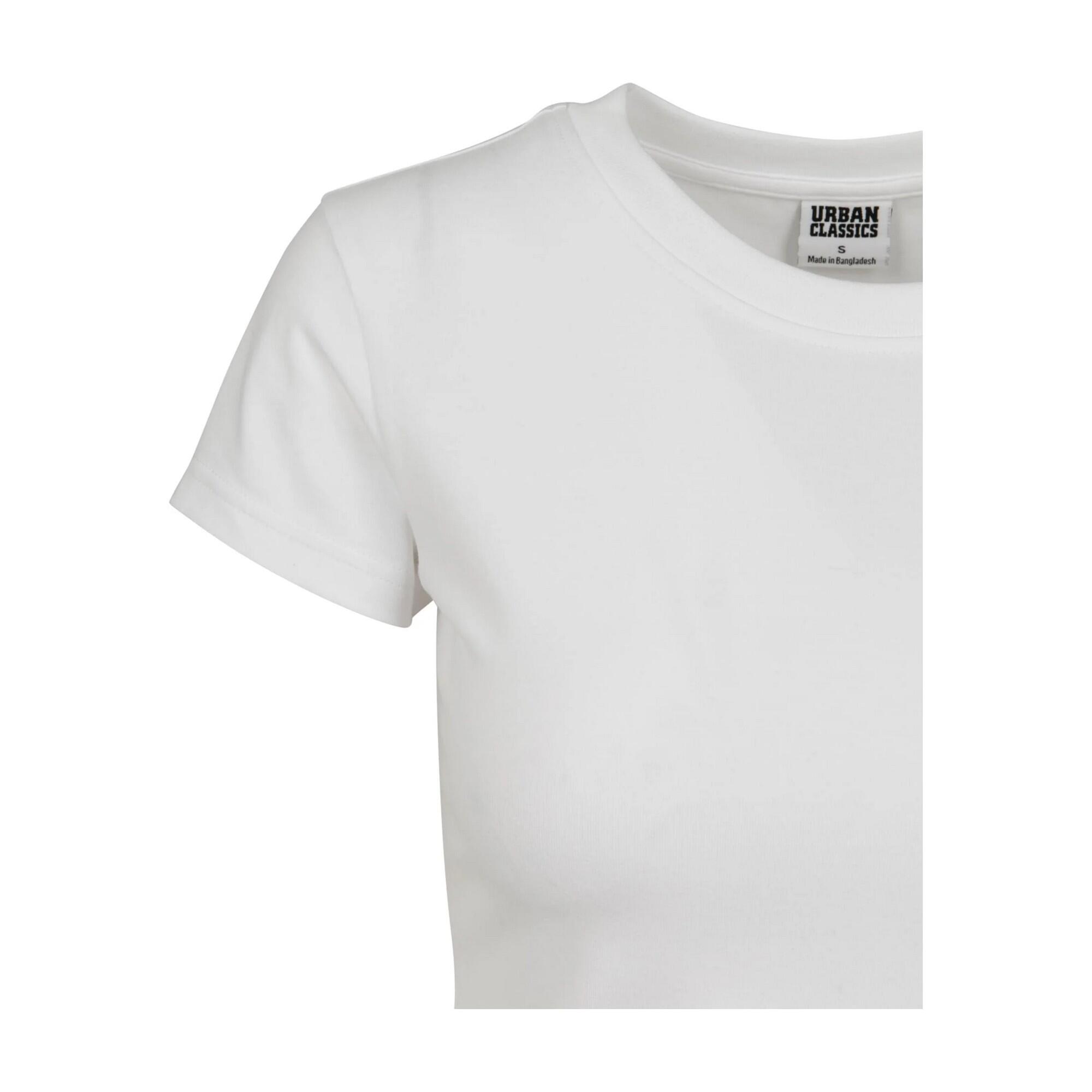 Tshirt Court Femme (Blanc) 3/4