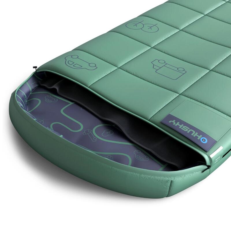 Sac de couchage Gizmo Kids 2024 -5°C Menthe 170 x 70 cm - Vert 3/4