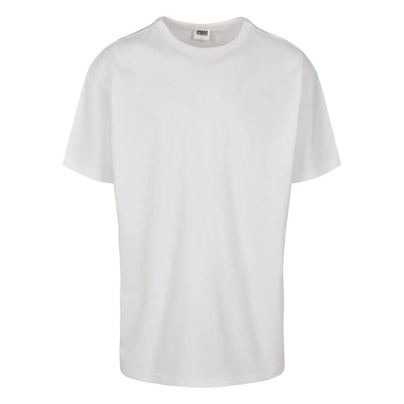 Heren Basis Organisch Katoenen TShirt (Wit)