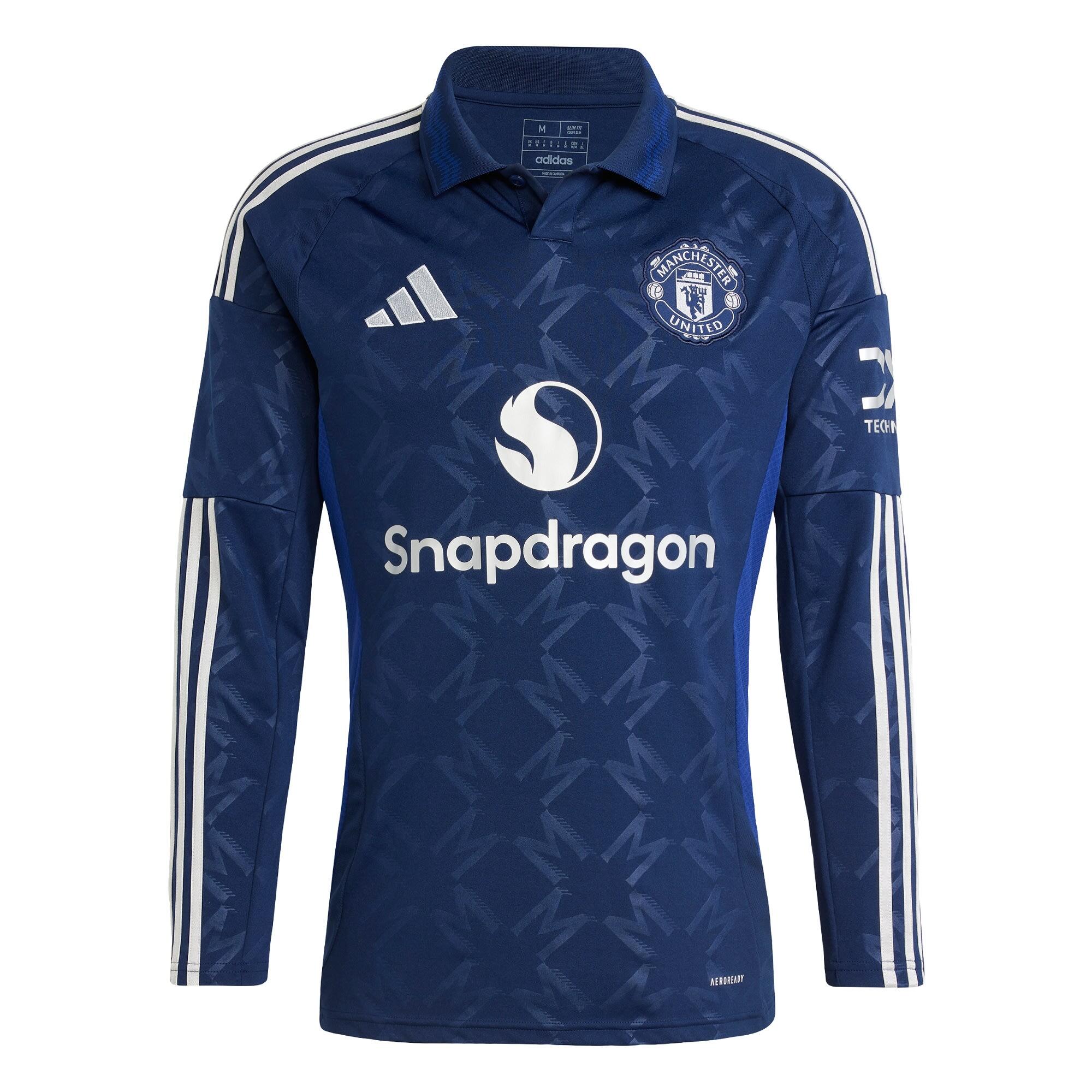 Manchester United 24/25 Uitshirt met Lange Mouwen 2/6
