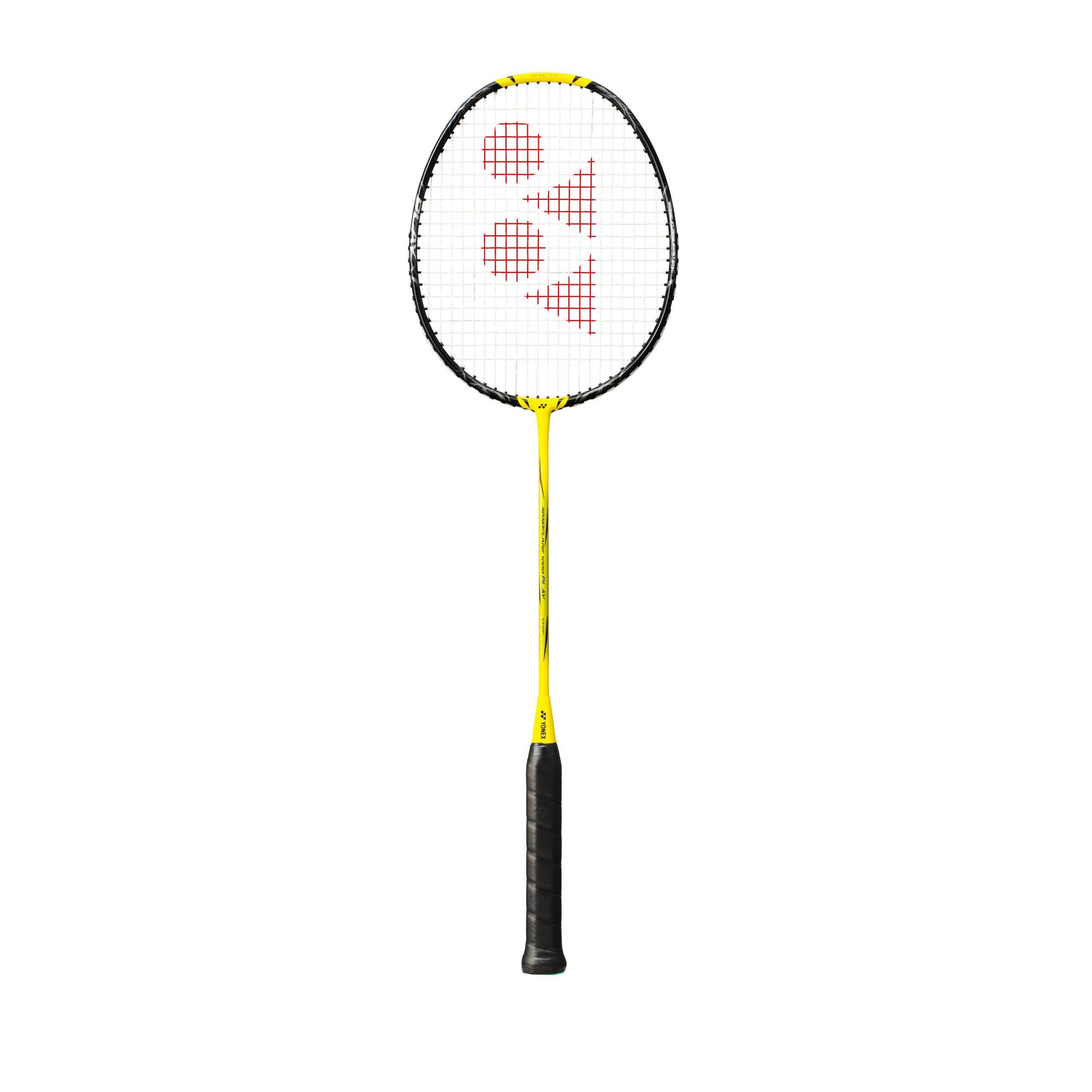 2024 Nanoflare 1000 Play Badminton Racket (Yellow) YONEX Decathlon