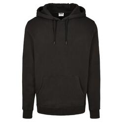 Heren Basic Organic Hoodie (Zwart)