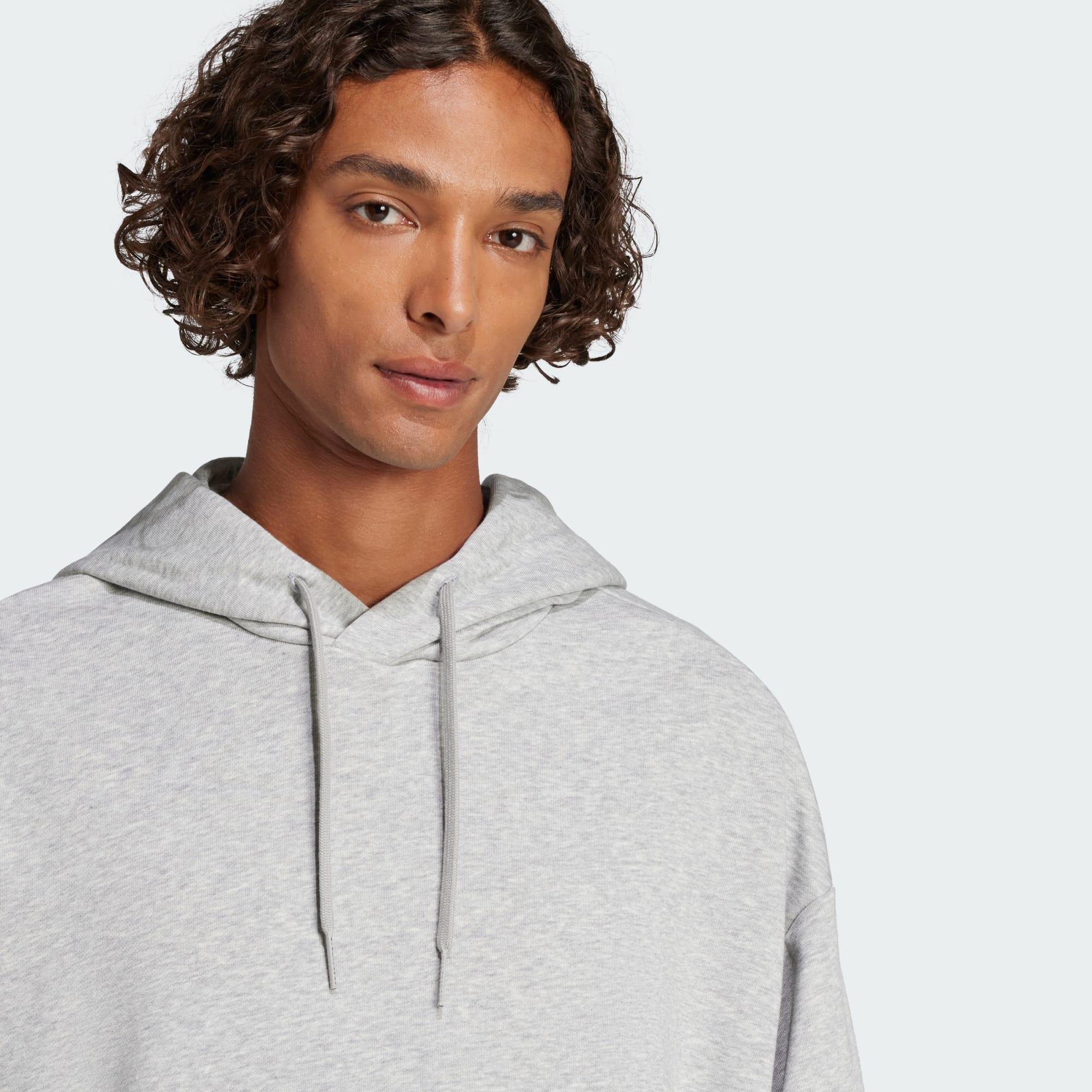 Sweat-shirt à capuche ample French terry logo à 3 bandes Essentials 5/5