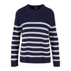 Pull Femme (Bleu marine / Blanc)