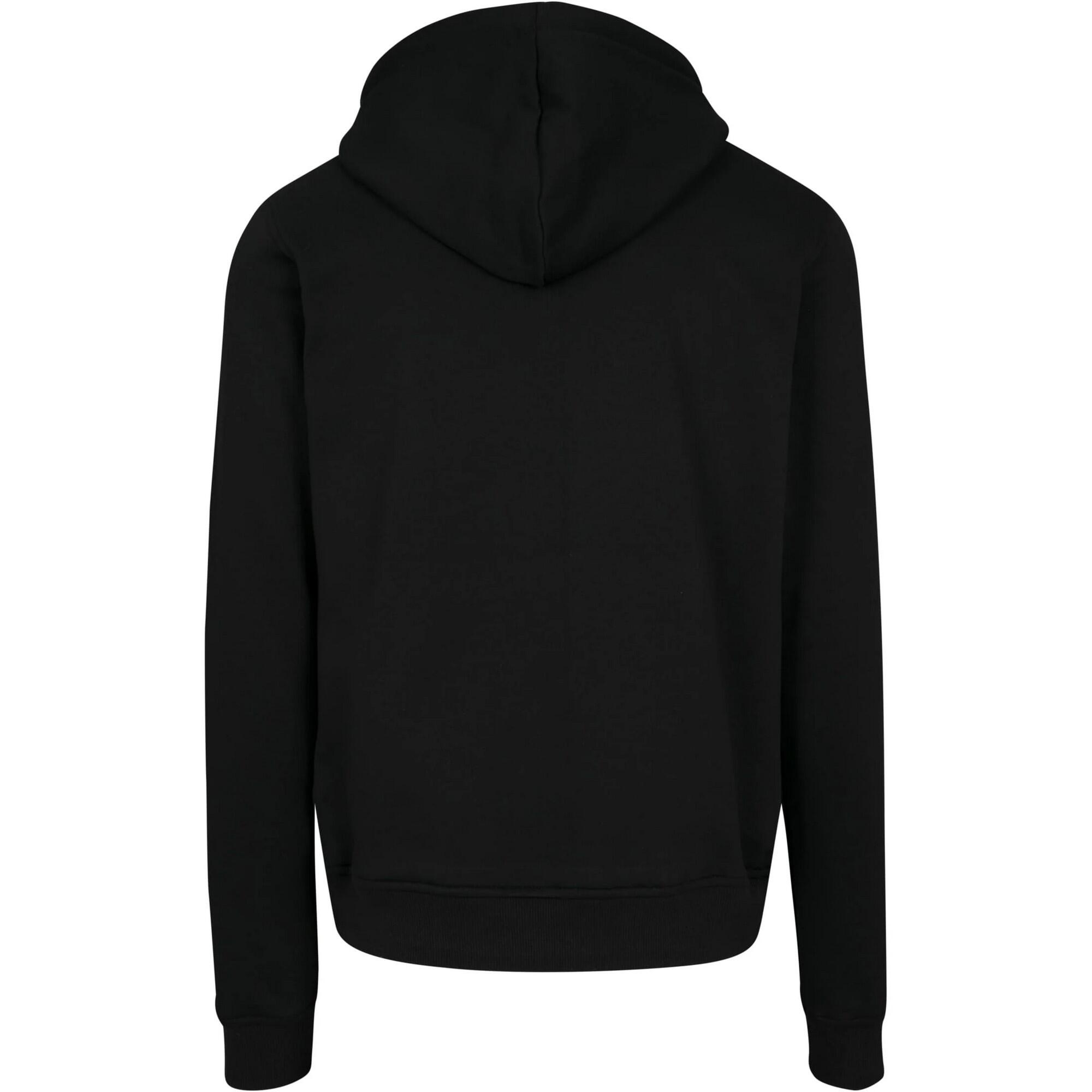 Felpa Con Cappuccio Uomo Urban Classics Basic Nero 2/4