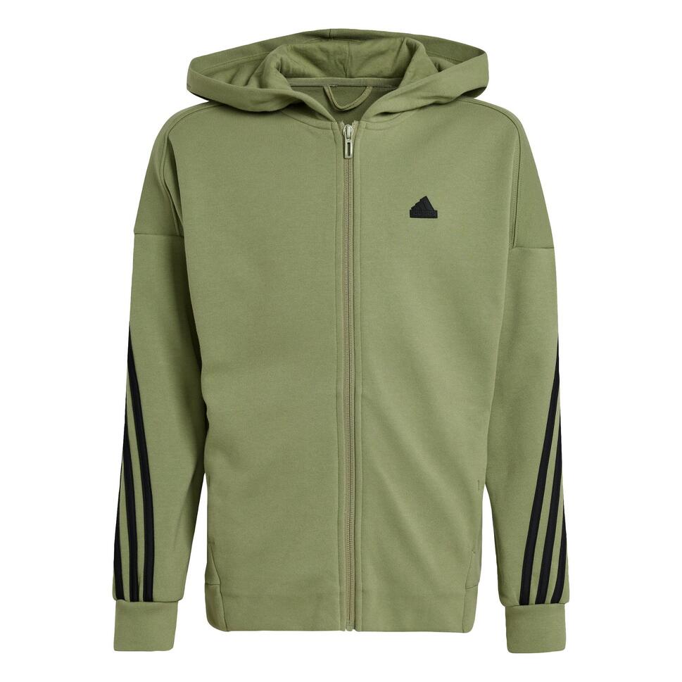 Future Icons 3-Stripes Full-Zip Hooded Track Top