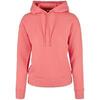 Dames Effen Hoodie (Lichtroze)