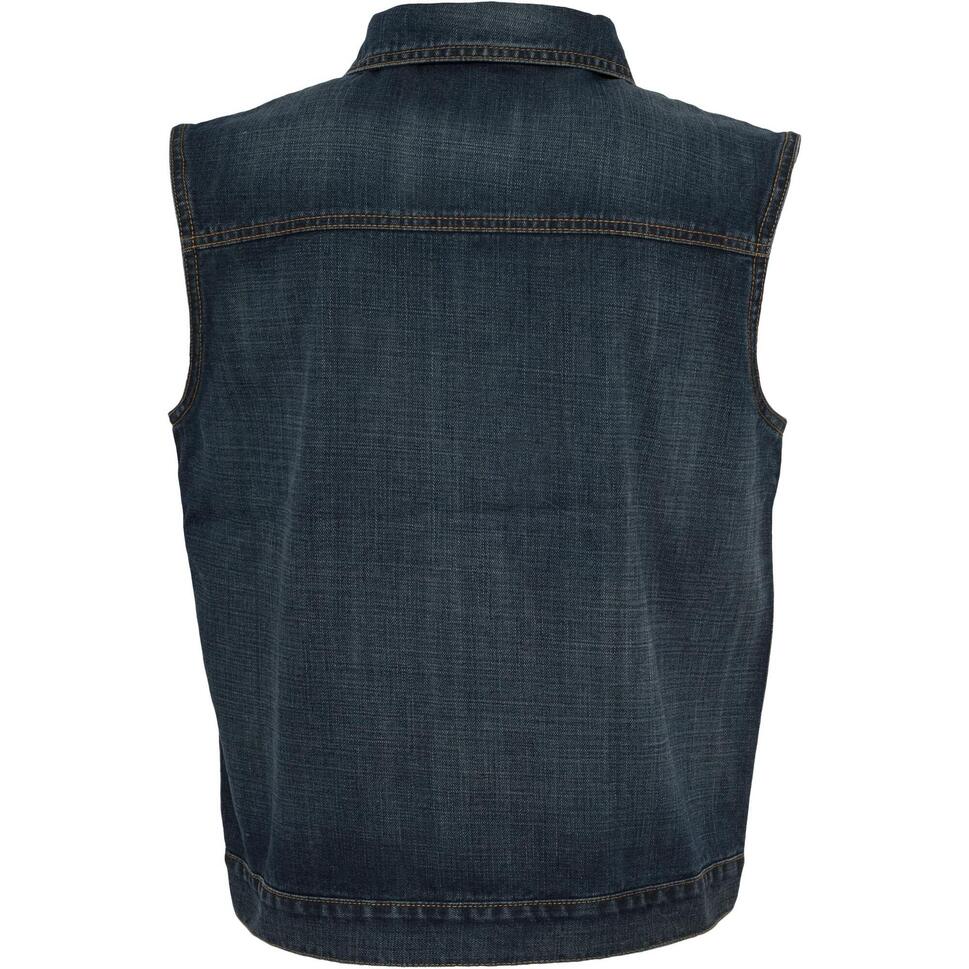 Bezrękawnik Męski Denim