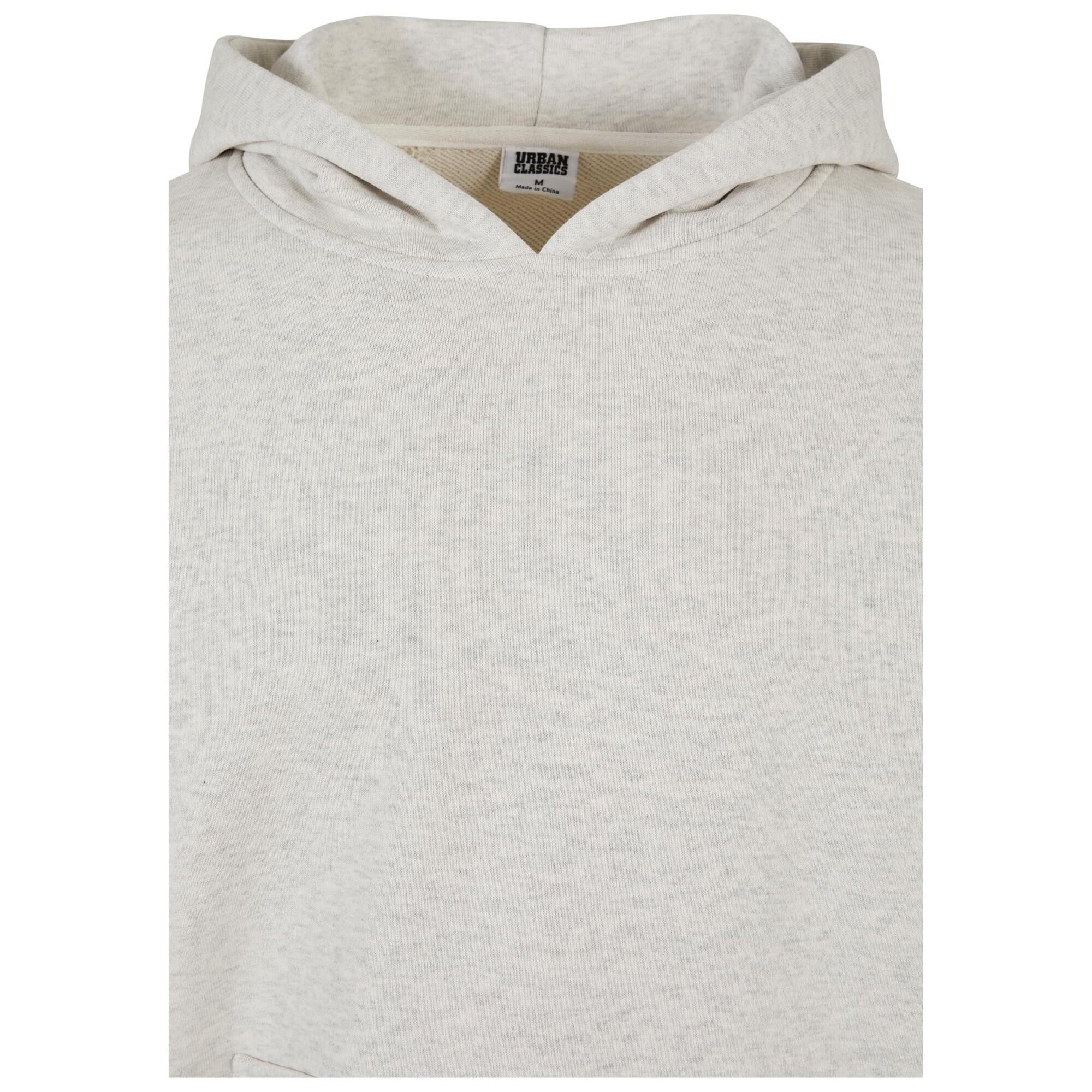 Felpa Con Cappuccio Ultra Pesante Uomo Urban Classics Grigio Chiaro 4/4