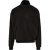 Heren Basis Polar Fleece Sweatshirt (Zwart)