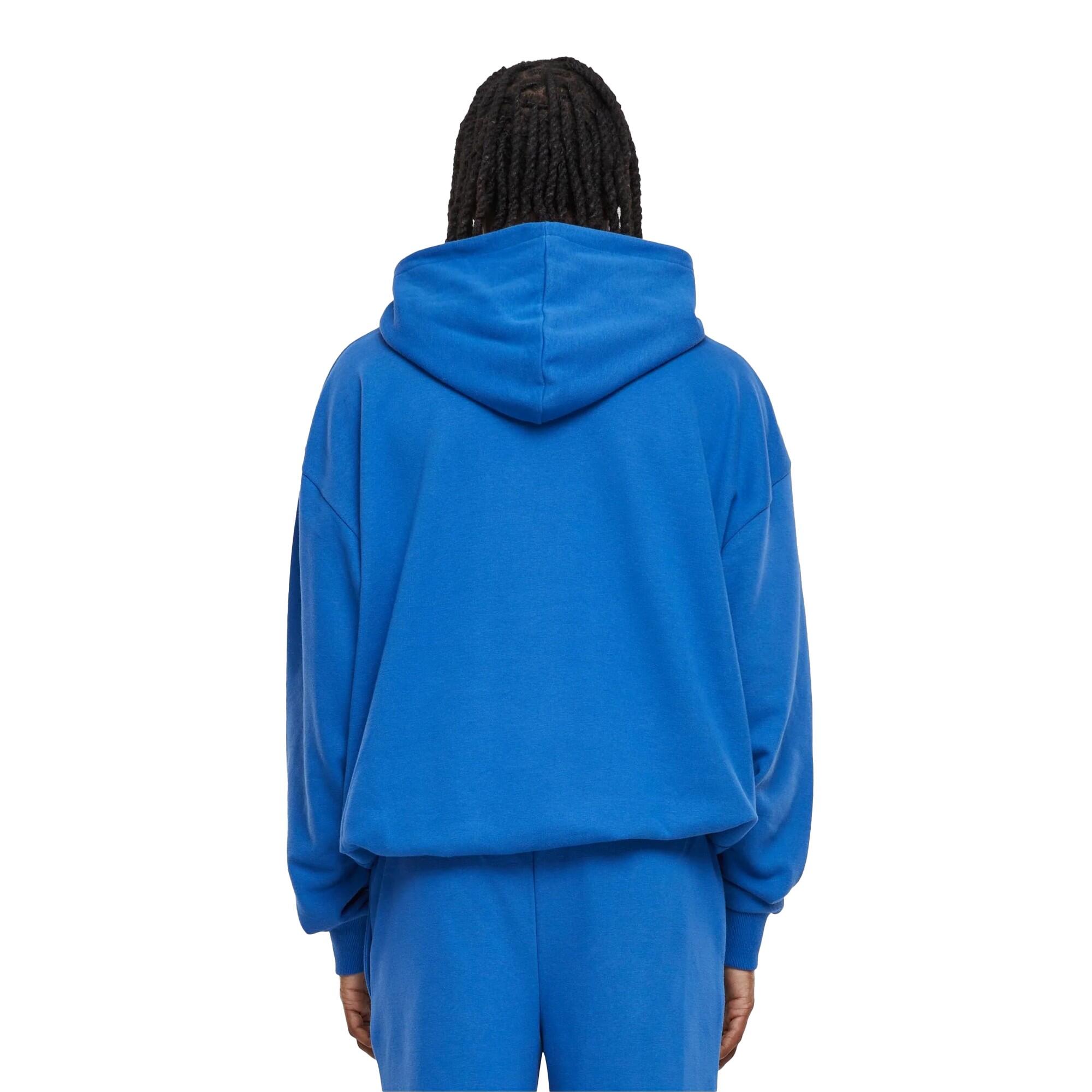 Felpa Con Cappuccio Leggera Uomo Urban Classics Blu Reale 2/3