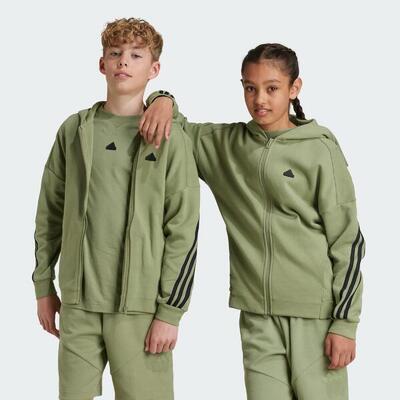 Chaqueta con capucha Future Icons 3 bandas