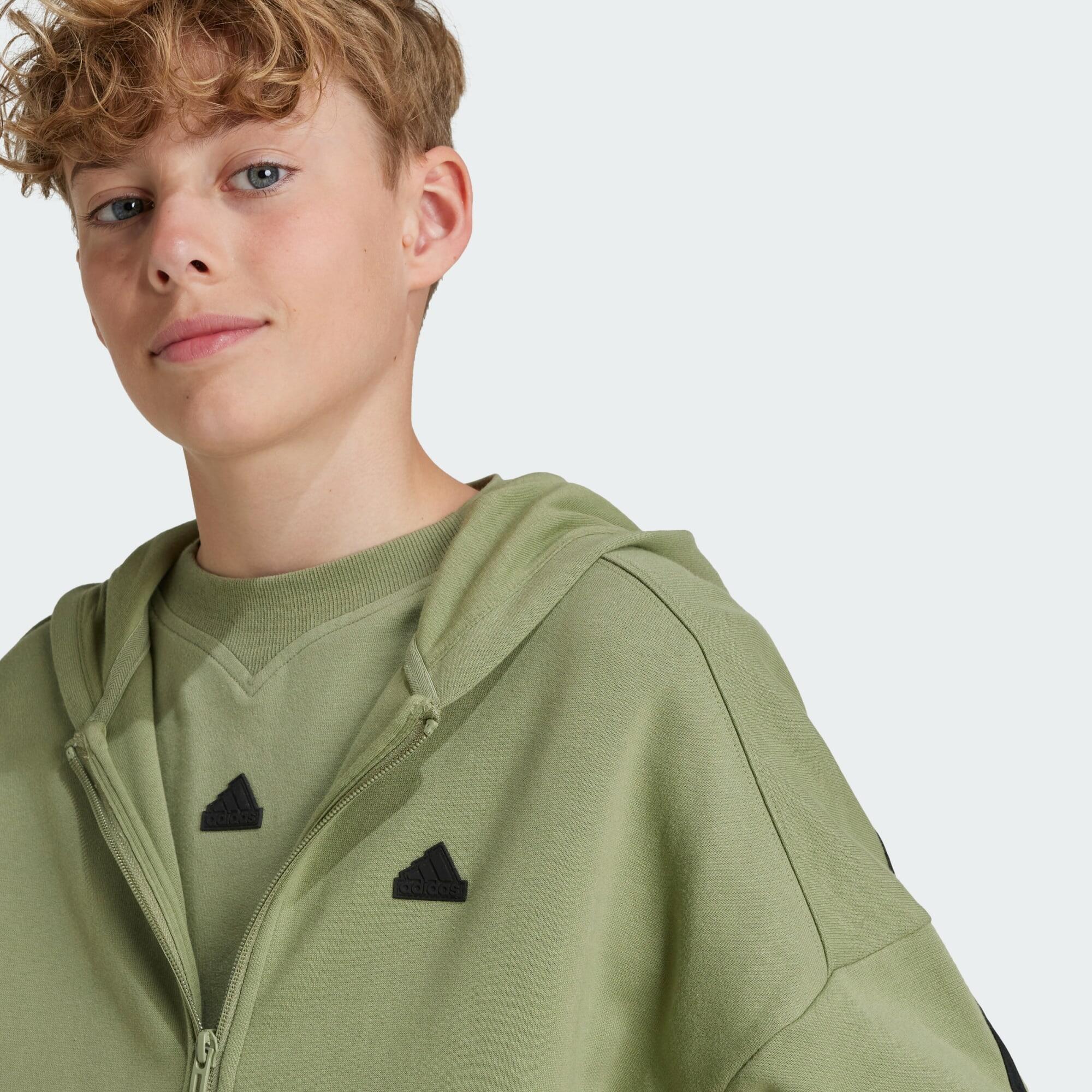Giacca da allenamento Future Icons 3-Stripes Full-Zip Hooded 4/5
