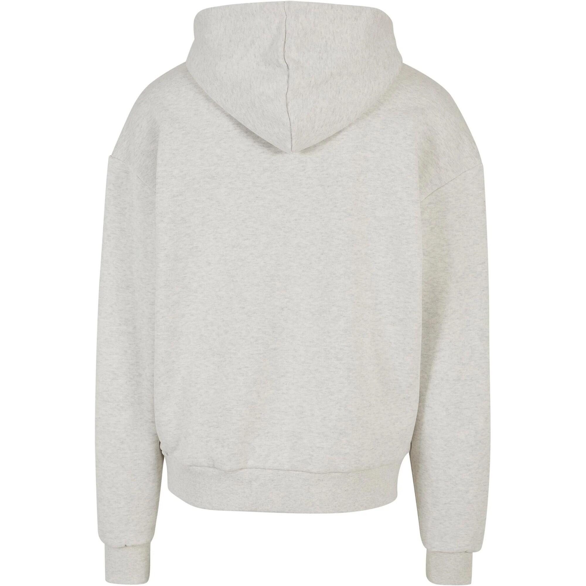 Felpa Con Cappuccio Ultra Pesante Uomo Urban Classics Grigio Chiaro 2/4