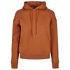 Dames Effen Hoodie (Toffee)