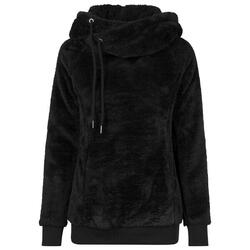 Sweat à capuche Femme (Noir)