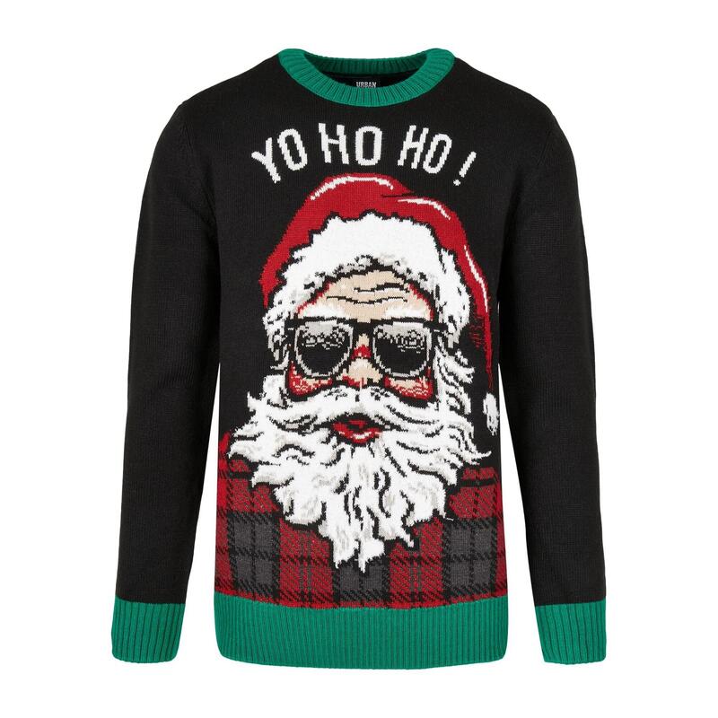 Pull HO HO HO Homme (Noir)