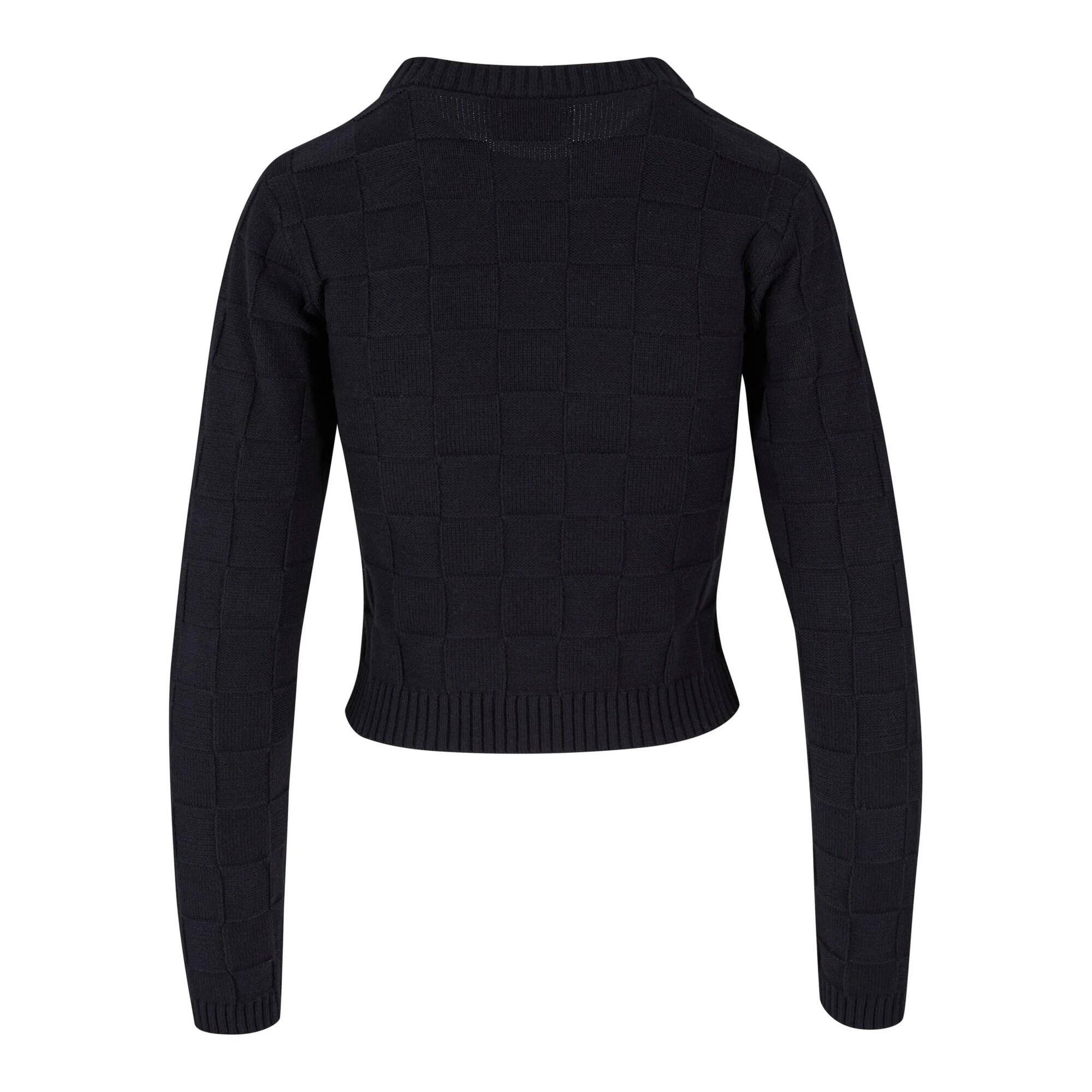 Felpa A Quadri Donna Urban Classics Nero 2/3