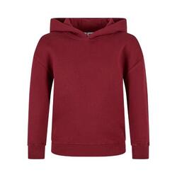 Meisjes Organic Hoodie (Bourgondië)