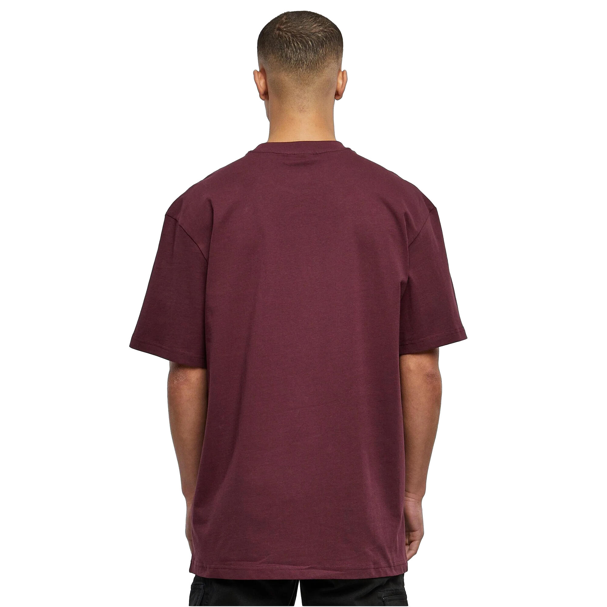 Maglietta Alto Semplice Uomo Urban Classics Vino Rosso 2/3