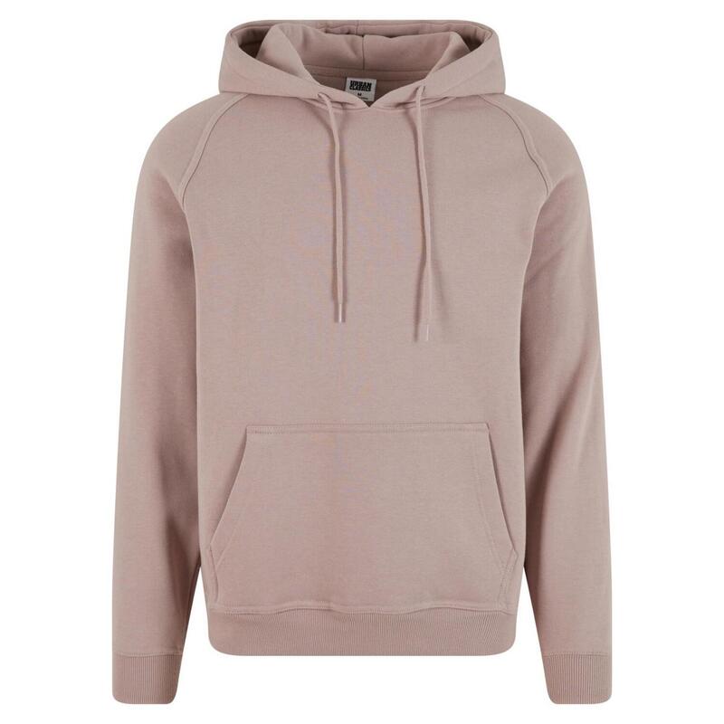 Heren Blanco Hoodie (Donkere Roos)