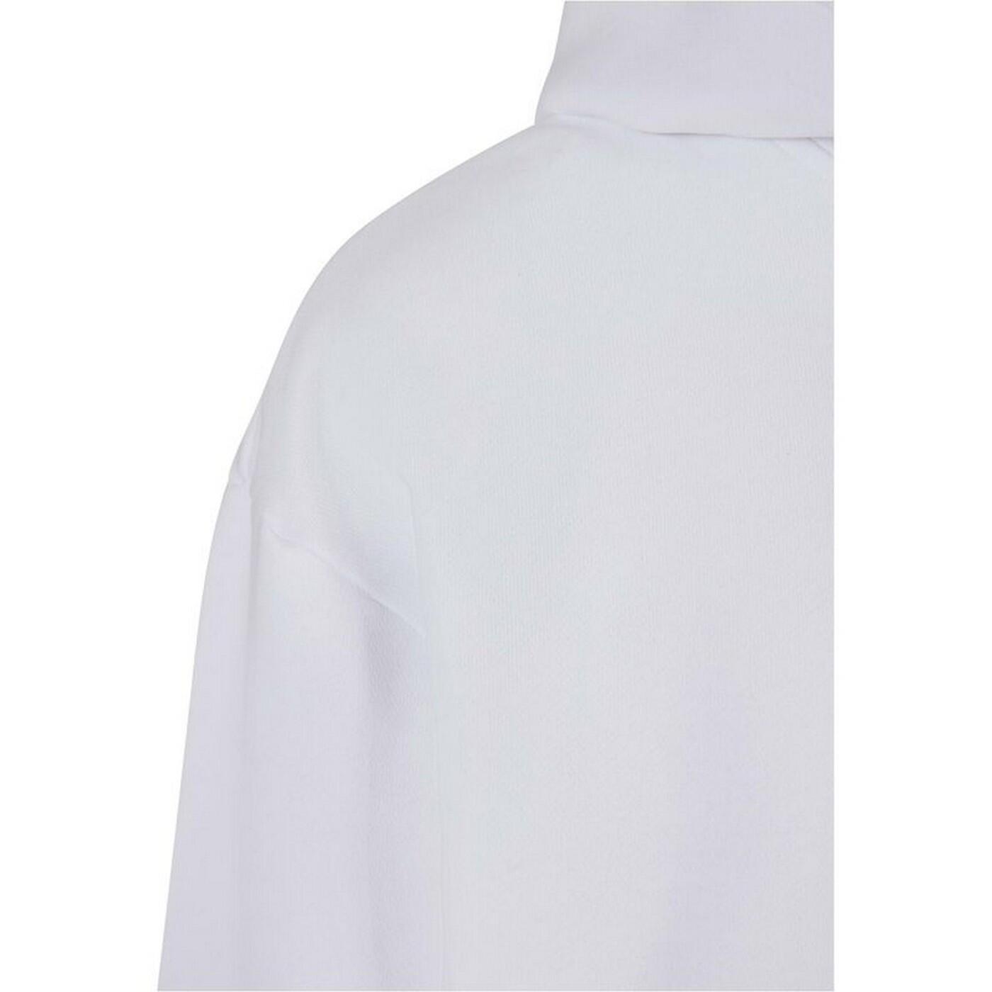 Felpa Con Cappuccio Ultra Pesante Uomo Urban Classics Bianco 3/4