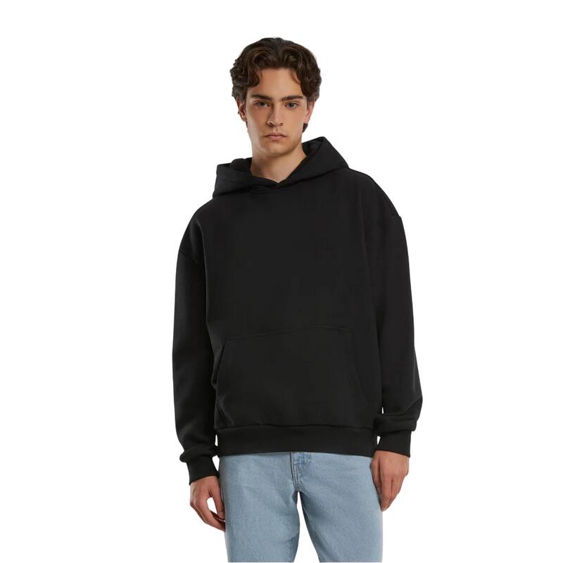 Oversized herenhoodie Basic (Zwart)