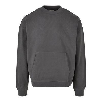 Felpa Boxy Girocollo Uomo Urban Classics Dark Shadow