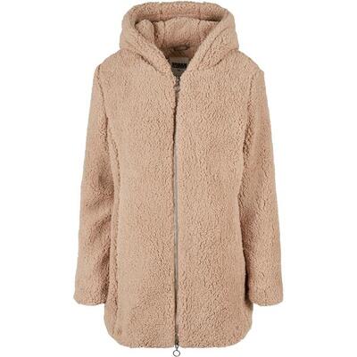 Dames sherpa jas (zwart)