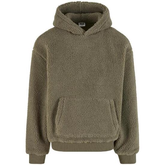 Felpa Con Cappuccio Oversize Uomo Urban Classics Sabbia Bianca