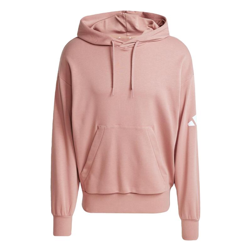 Essentials Loose-Fit 3 Bar Logo French Terry Hoodie