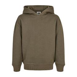 Meisjes Organic Hoodie (Olijf)