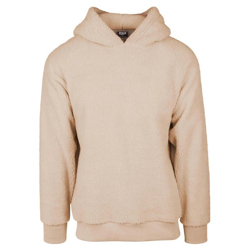 Heren Sherpa Hoodie (Wit zand)